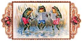 frogs singings